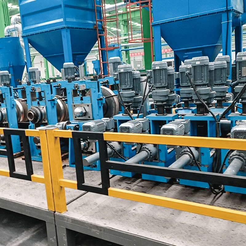 HG273X12,0 мм ERW Tube Mill Machine; Раунд делится роликом