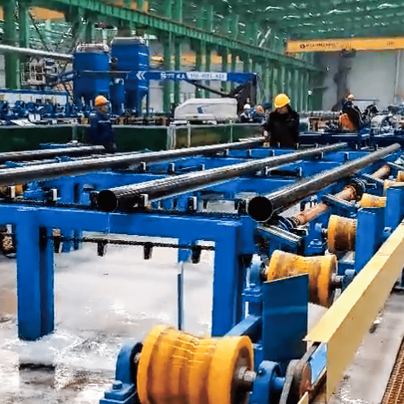 HG273X12,0 мм ERW Tube Mill Machine; Раунд делится роликом