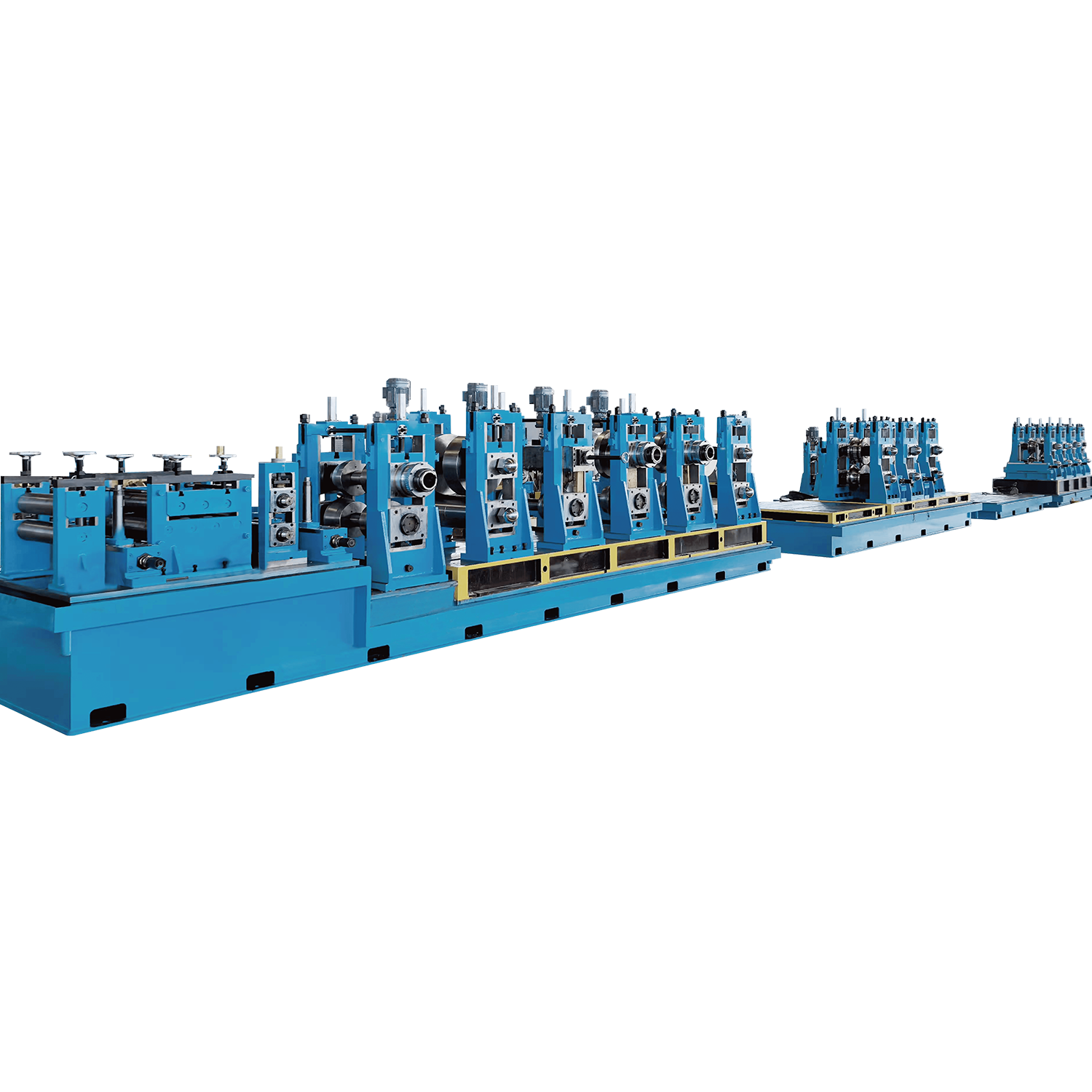 HG273X12,0 мм ERW Tube Mill Machine; Раунд делится роликом