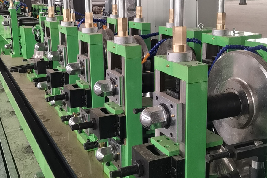 80x80x4,0 мм машина ERW Tube Mill; Квадратный обмен роликами