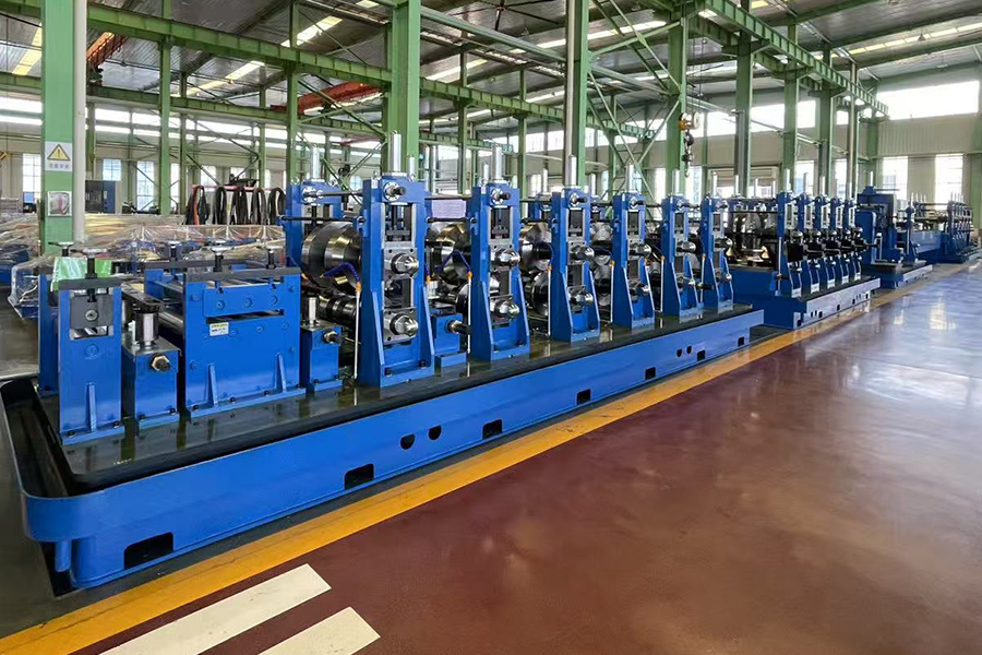 150x150x8,0 мм ERW Tube Mill Machine; Квадратный обмен роликами