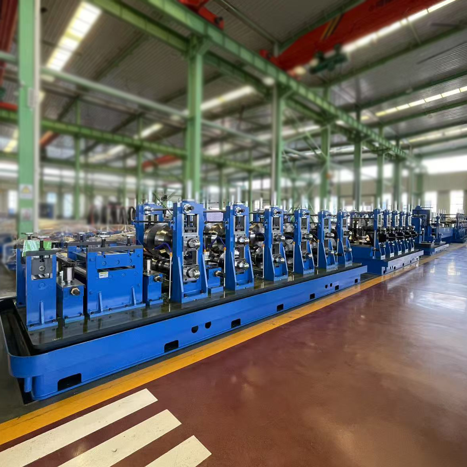150x150x8,0 мм ERW Tube Mill Machine; Квадратный обмен роликами