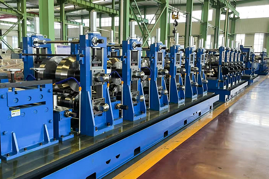 150x150x8,0 мм ERW Tube Mill Machine; Квадратный обмен роликами