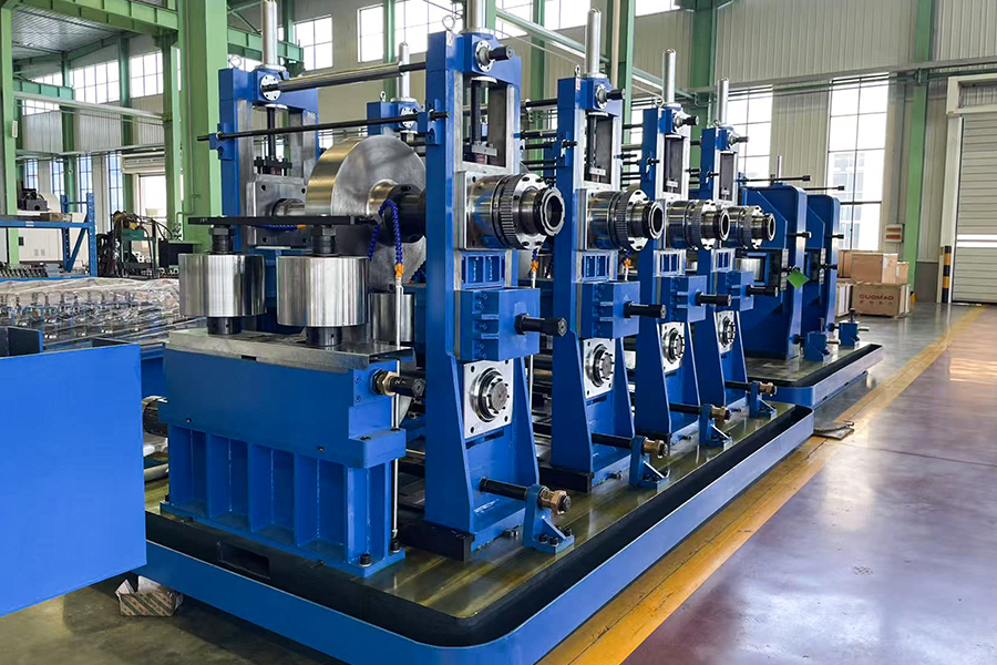 150x150x8,0 мм ERW Tube Mill Machine; Квадратный обмен роликами