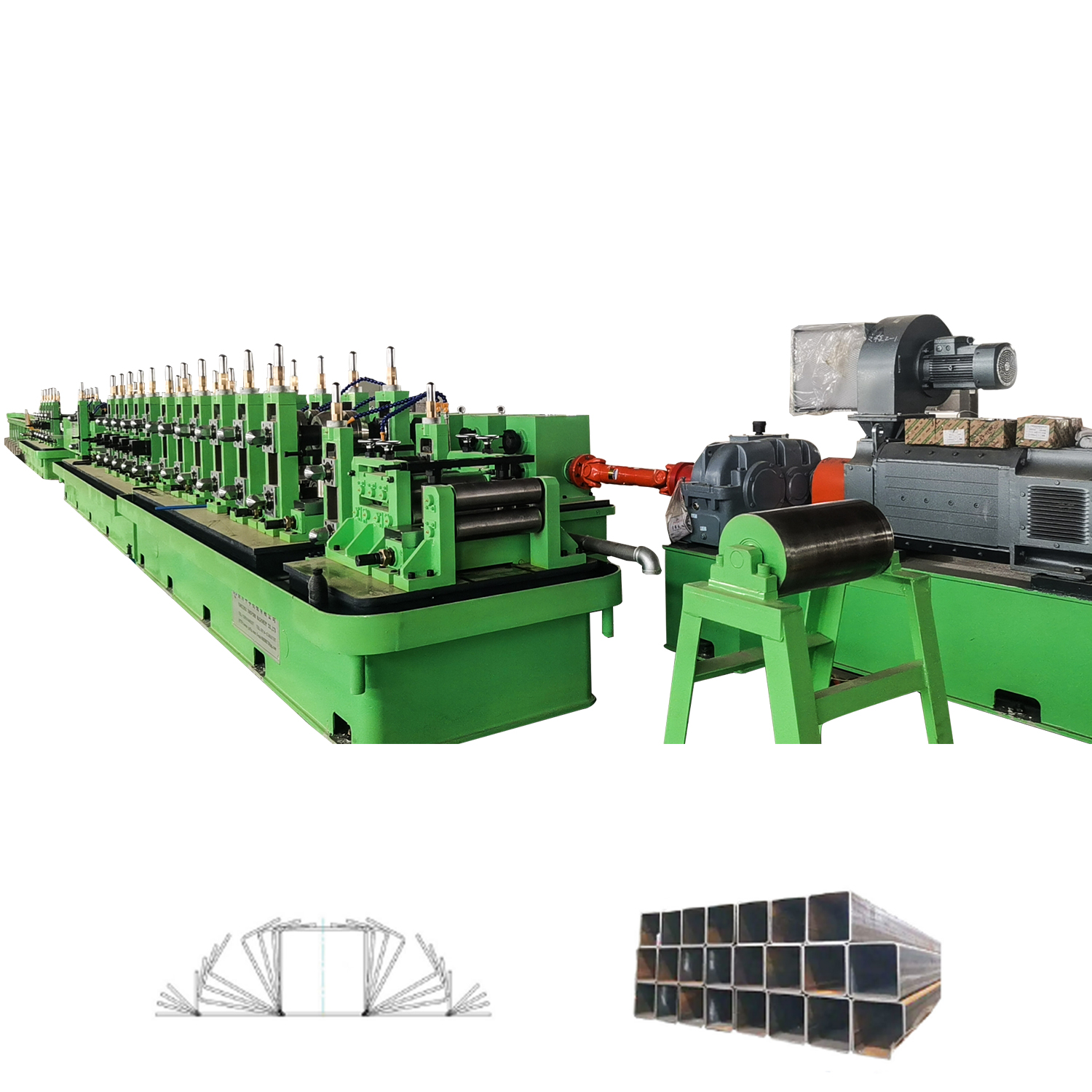 80x80x4,0 мм машина ERW Tube Mill; Квадратный обмен роликами