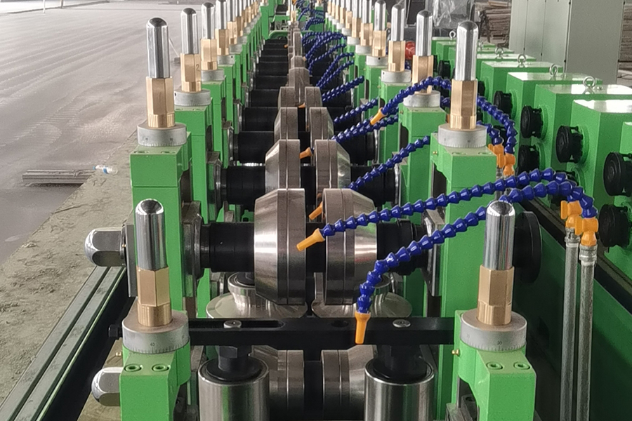 80x80x4,0 мм машина ERW Tube Mill; Квадратный обмен роликами